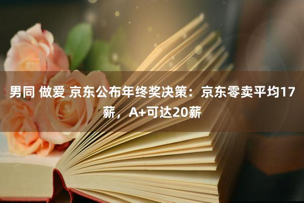 男同 做爱 京东公布年终奖决策：京东零卖平均17薪，A+可达20薪