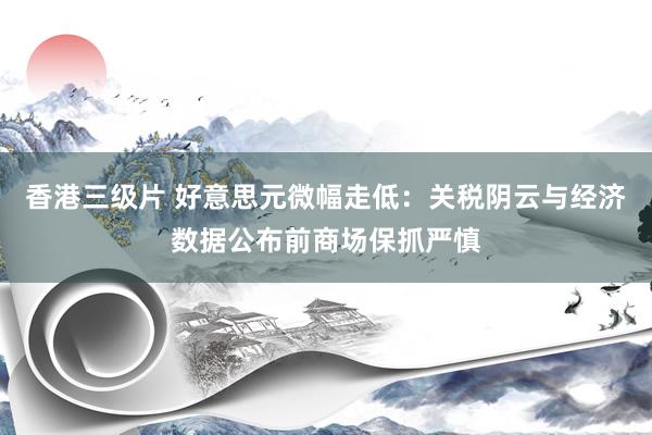 香港三级片 好意思元微幅走低：关税阴云与经济数据公布前商场保抓严慎