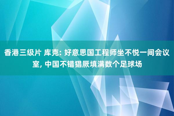 香港三级片 库克: 好意思国工程师坐不悦一间会议室， 中国不错猖厥填满数个足球场